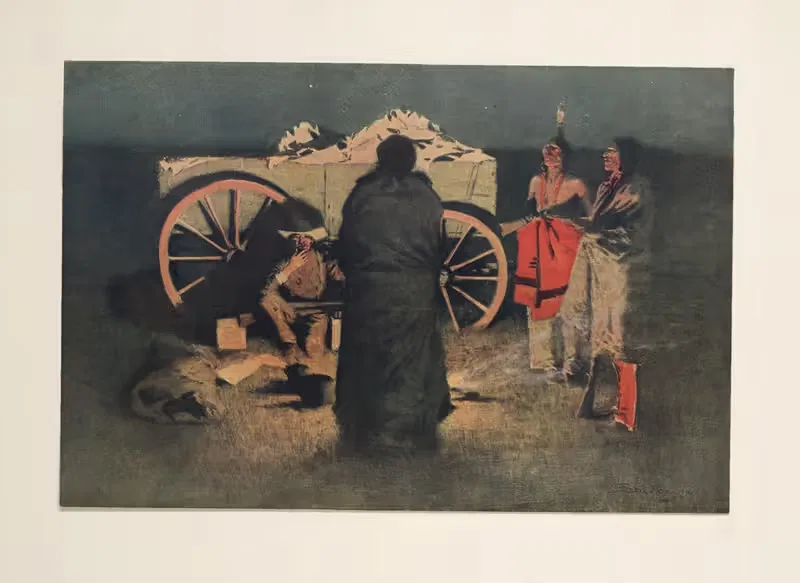 Гостеприимство с ружьем by Фредерик Ремингтон — digital art print download
