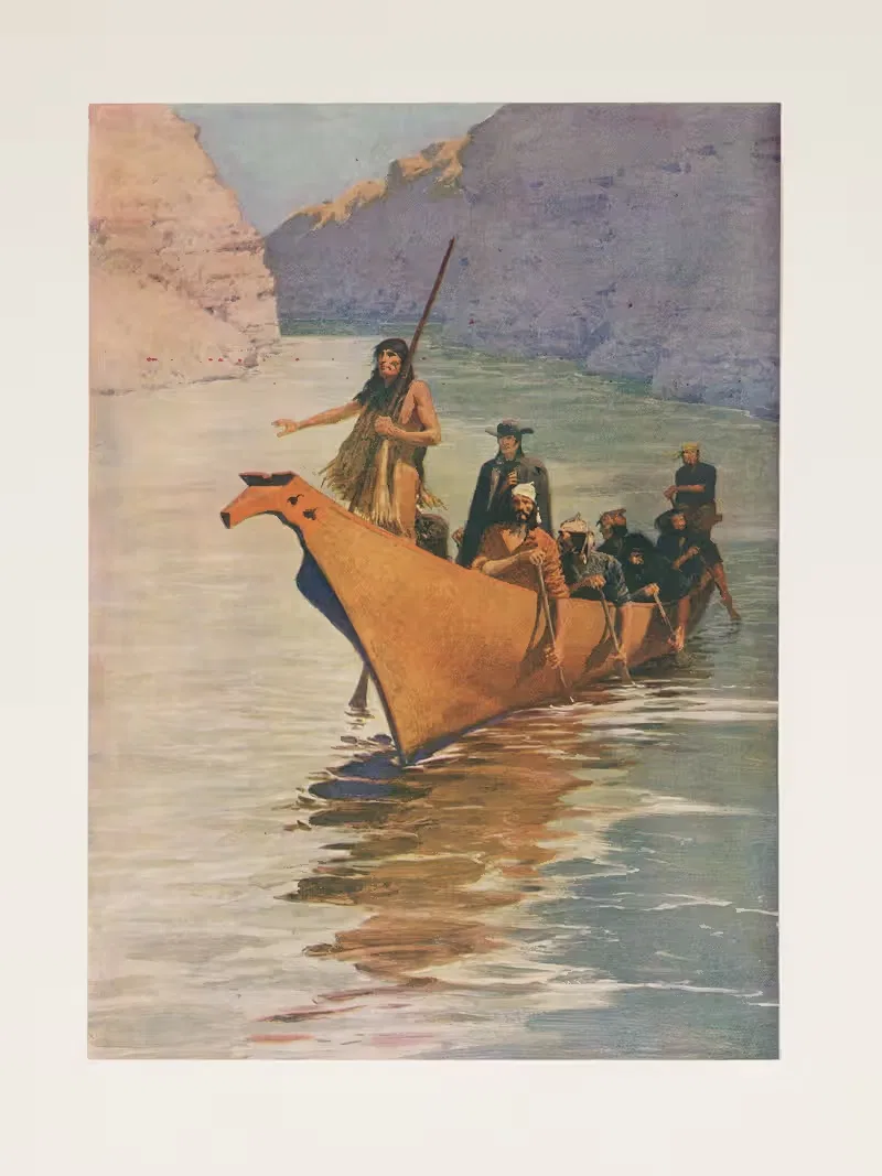 Великие исследователи. VII–Маккензи by Фредерик Ремингтон, 1906 — digital art print download