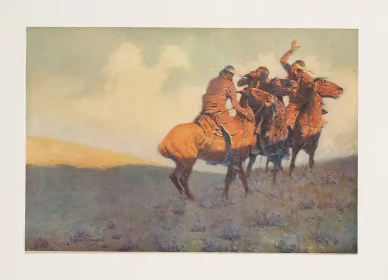With the eye of the mind — Frederic Remington