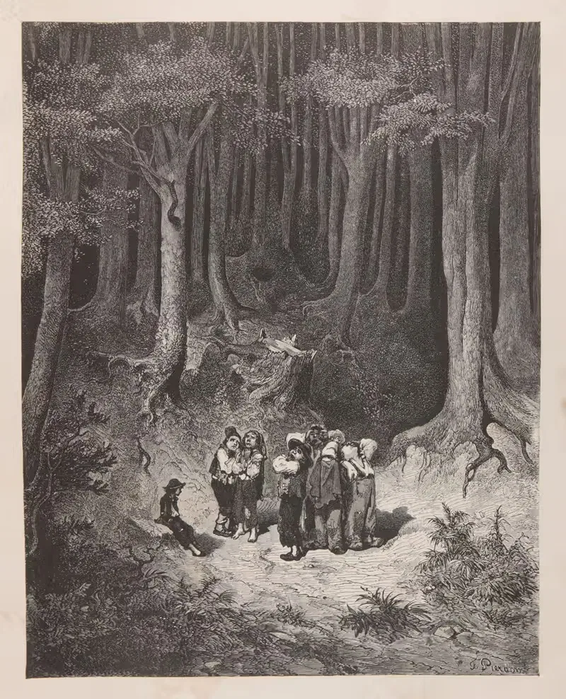 Сказки Пл.08 by Гюстав Доре, 1876 — digital art print download