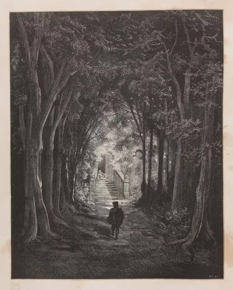 Сказки Pl.18 by Гюстав Доре, 1876 — digital art print download