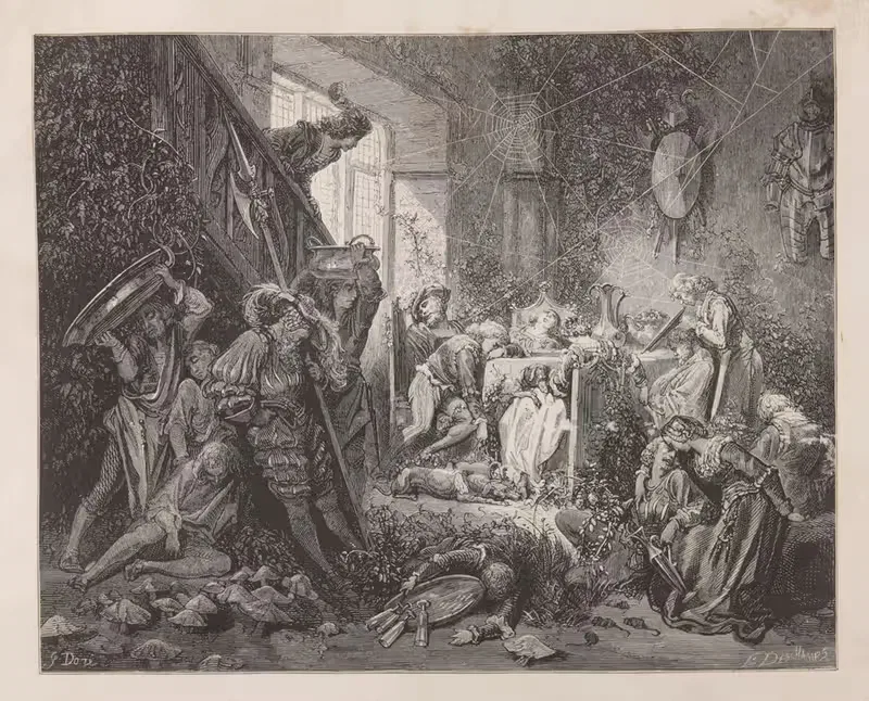 Сказки, Пл. 20 by Гюстав Доре, 1876 — digital art print download