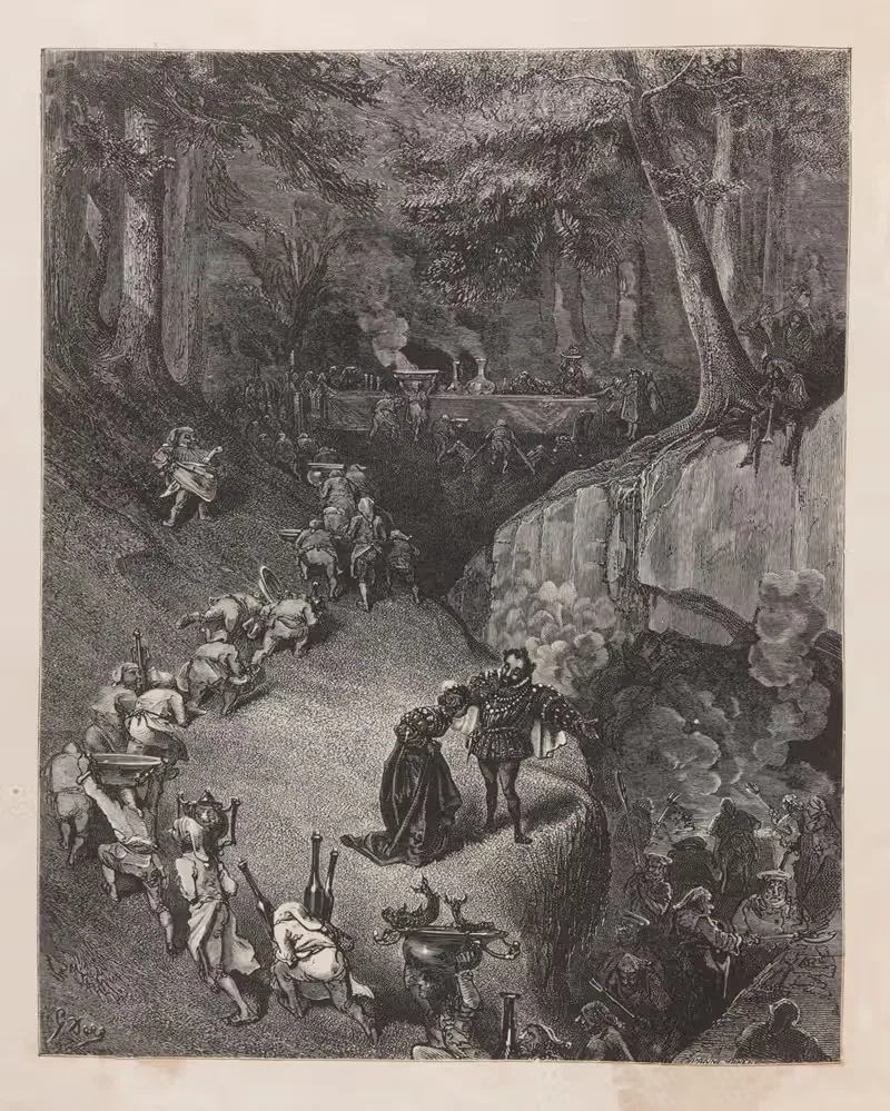 Сказки фей Пл.29. by Гюстав Доре, 1876 — digital art print download