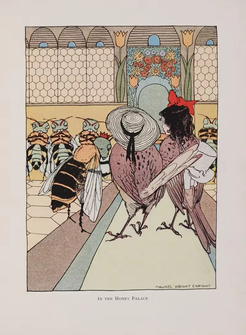 В медовом дворце by Магинел Урайт Энрайт, 1907 — digital art print download