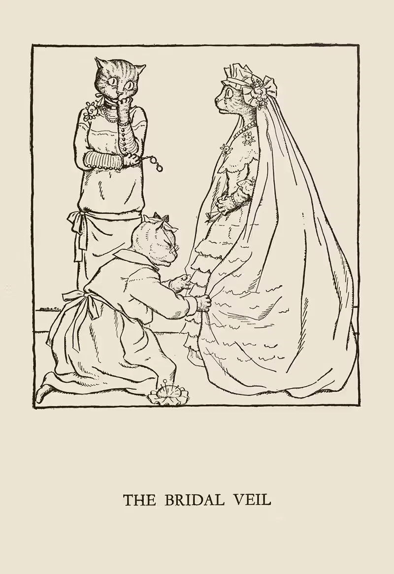 Невеста by Уильям Эли Хилл, 1926 — digital art print download