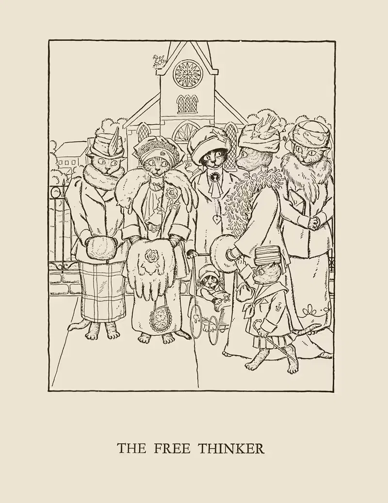 Свободомыслящий by Уильям Эли Хилл, 1926 — digital art print download
