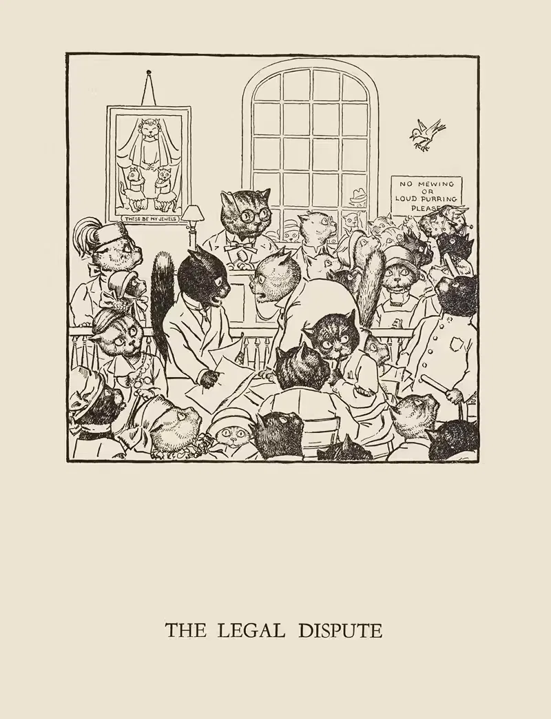 The legal dispute — William Ely Hill