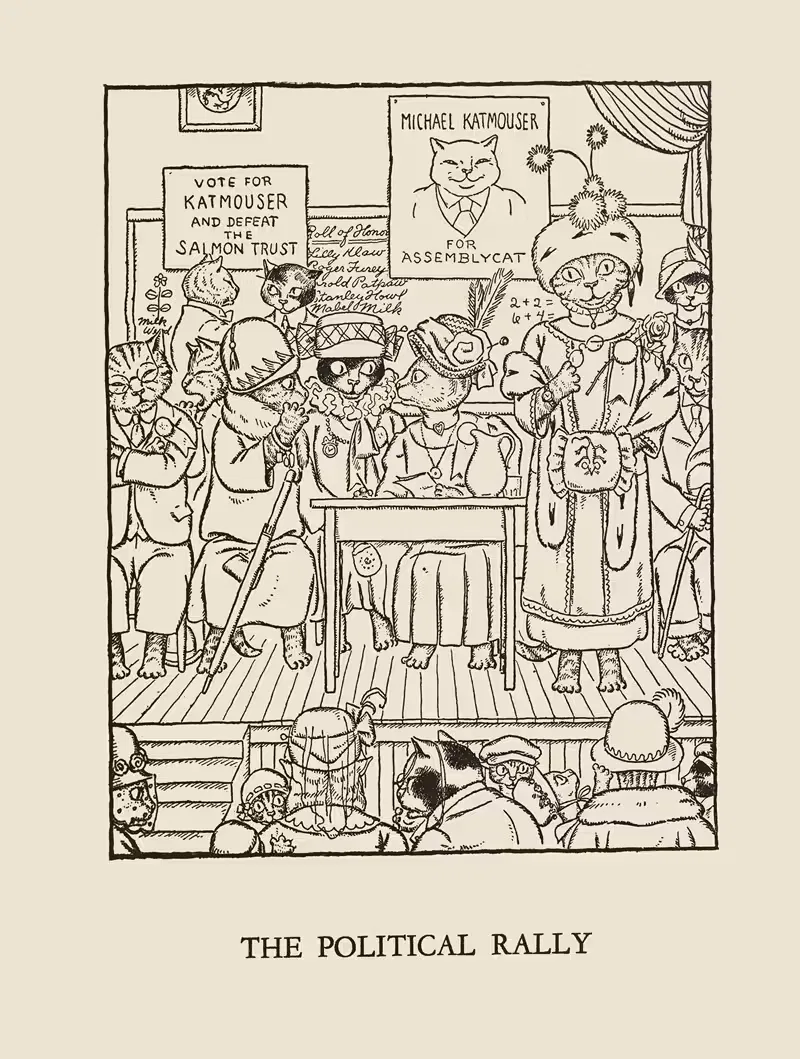 Политический митинг by Уильям Эли Хилл, 1926 — digital art print download
