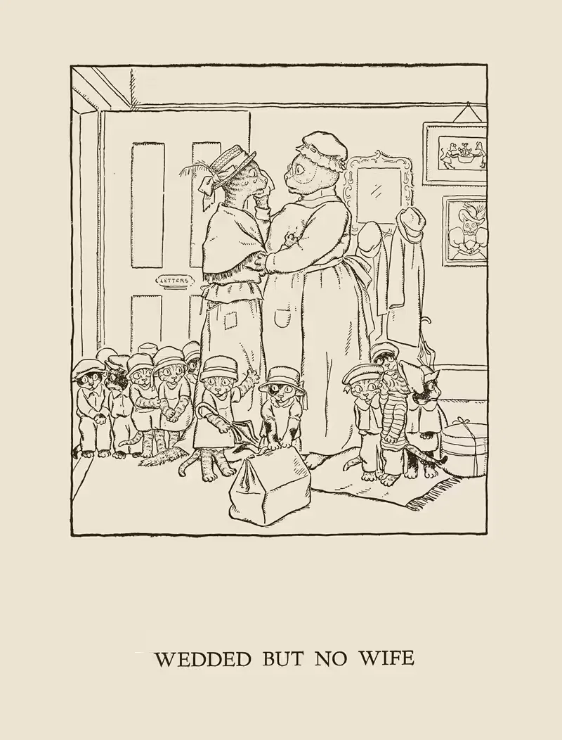 Женат, но без жены by Уильям Эли Хилл, 1926 — digital art print download
