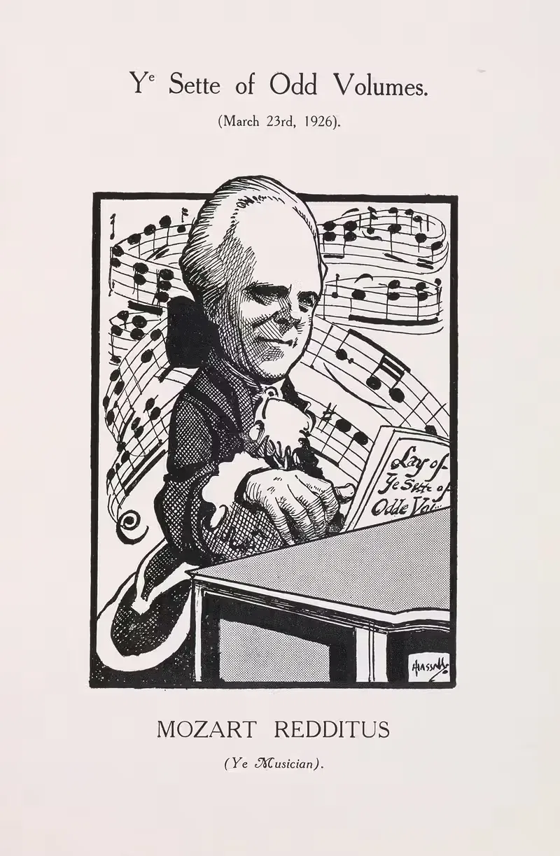 Mozart redditus by John Hassall — digital art print download