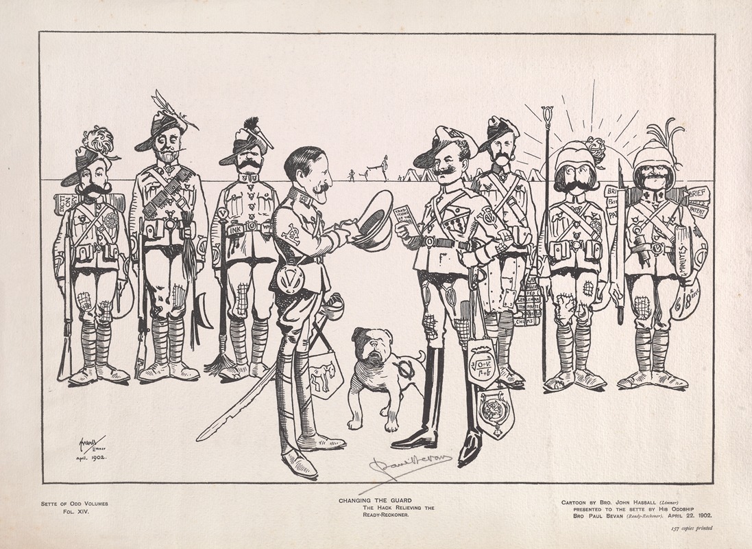 Changing the Guard by John Hassall — digital art print download