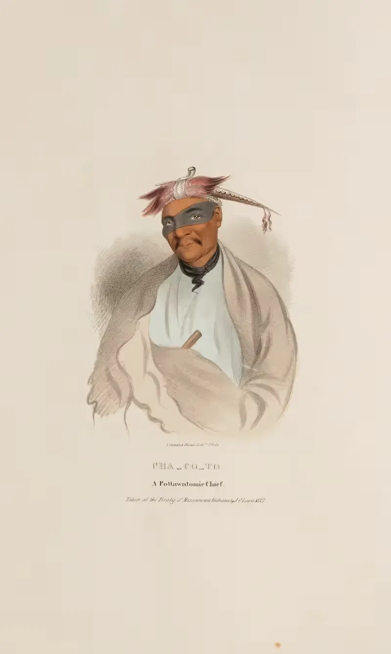 CHA-CO-TO, A Pottowattomie Chief — James Otto Lewis
