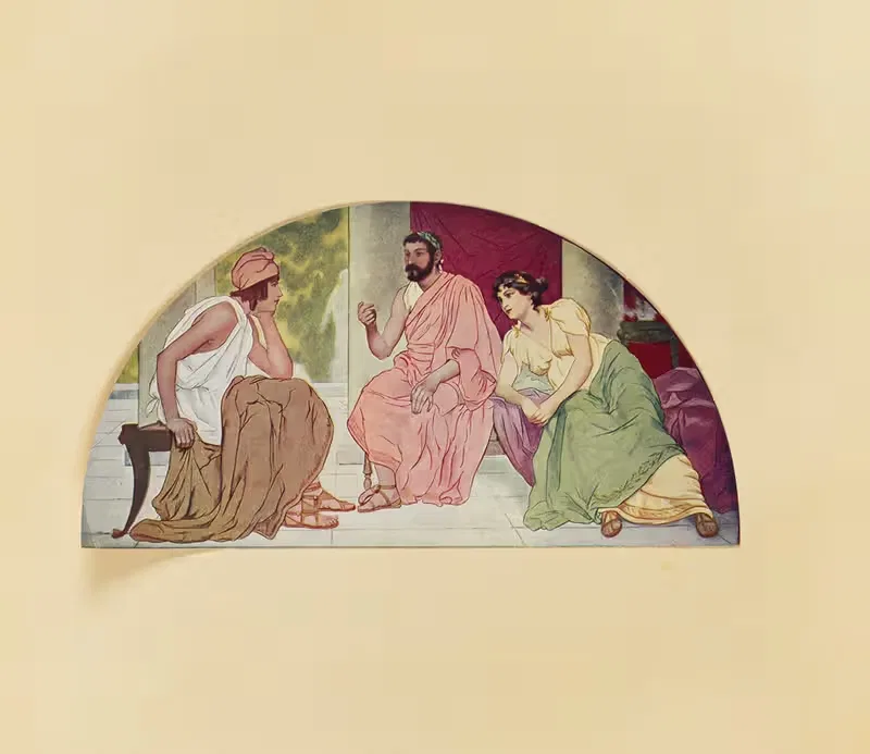 Париж (по Уолтеру Макивену) by А.В. Най, 1902 — digital art print download