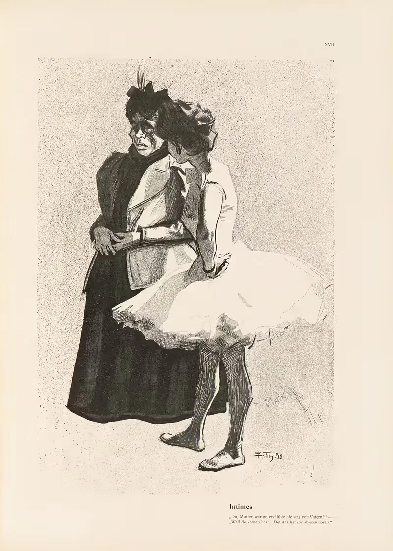 Интимные by Эдуард Тёни, 1901 — digital art print download
