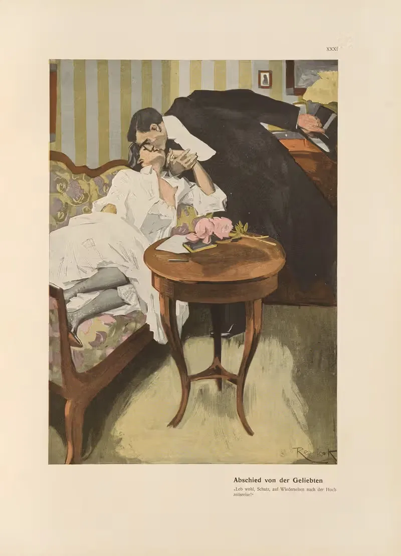 Abschied von der Geliebten — Ferdinand Freiherr von Reznicek