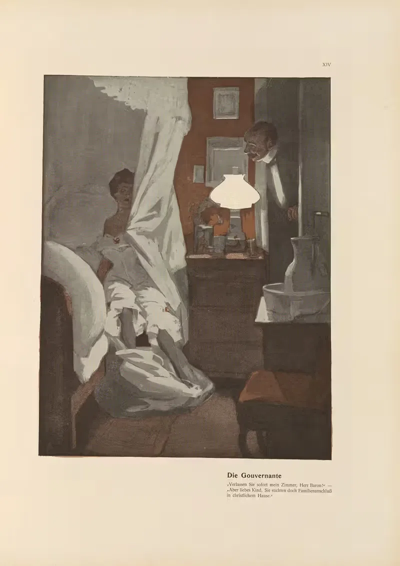 Губернаторша by Фердинанд Фрайхерр фон Резницек, 1908 — digital art print download