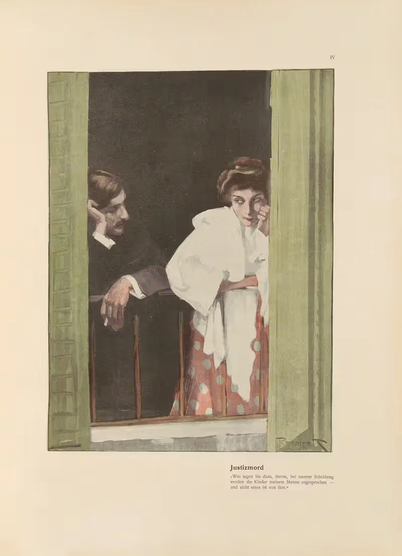 Justizmord by Ferdinand Freiherr von Reznicek, 1908 — digital art print download