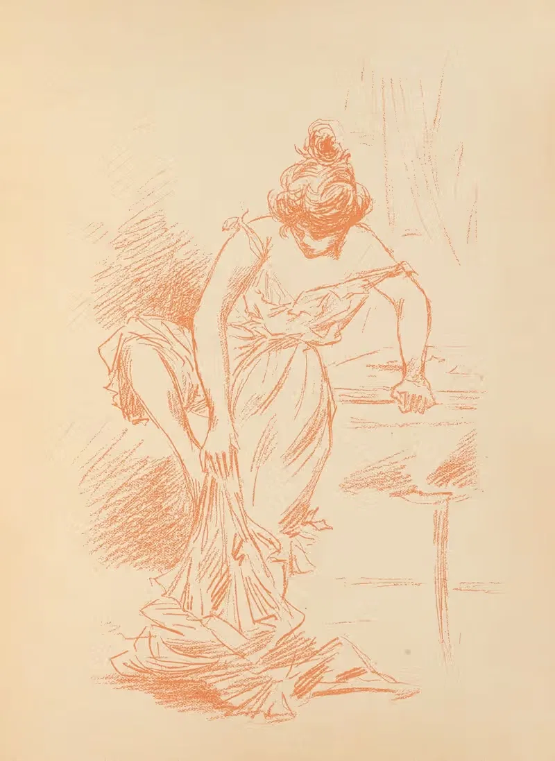 После бала by Анри Буте, 1899 — digital art print download