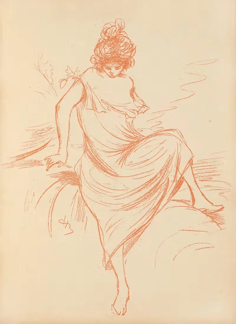 Hop, La! by Henri Boutet, 1899 — digital art print download