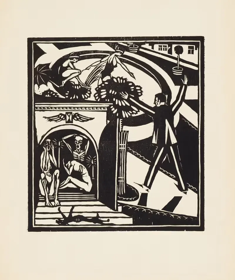 Спящая Пл.4 by Анри Ван Стратен, 1921 — digital art print download