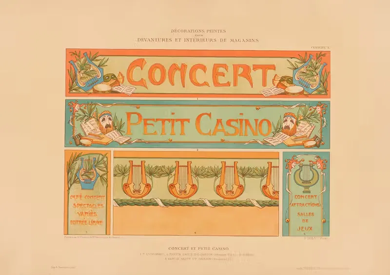 Concert et petit Casino — Henry Guédy