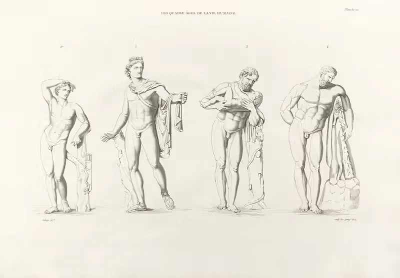 Anatomie du gladiateur combattant Pl.21 — Jean-Galbert Salvage
