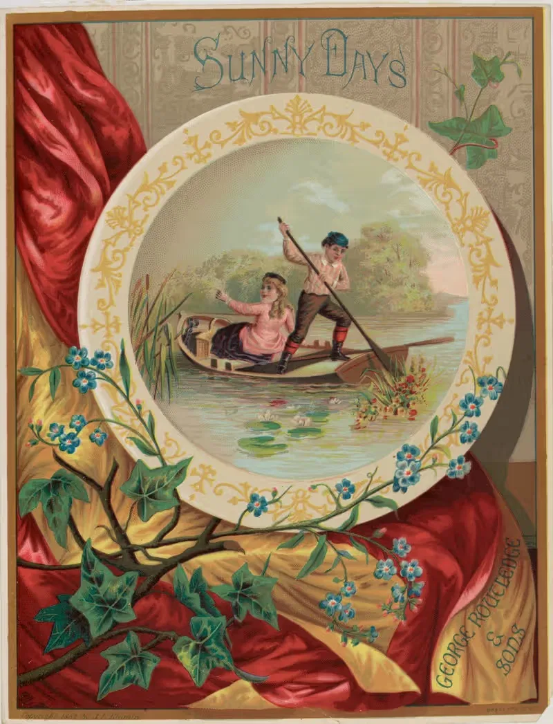 Sunny days by Joseph L. Blamire, 1882 — digital art print download