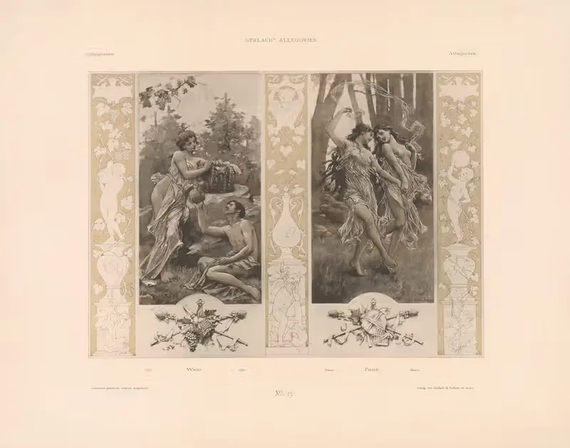Allegorien, neue Folge Pl.024 — Martin Gerlach