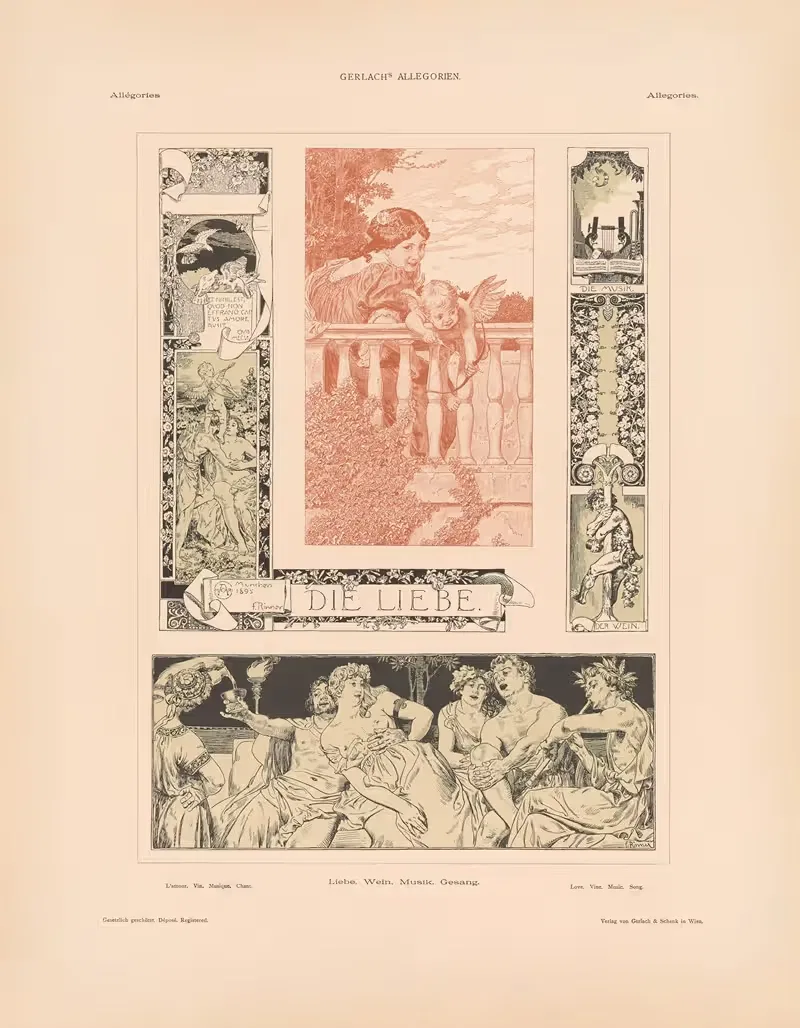 Allegorien, neue Folge Pl.032 — Martin Gerlach
