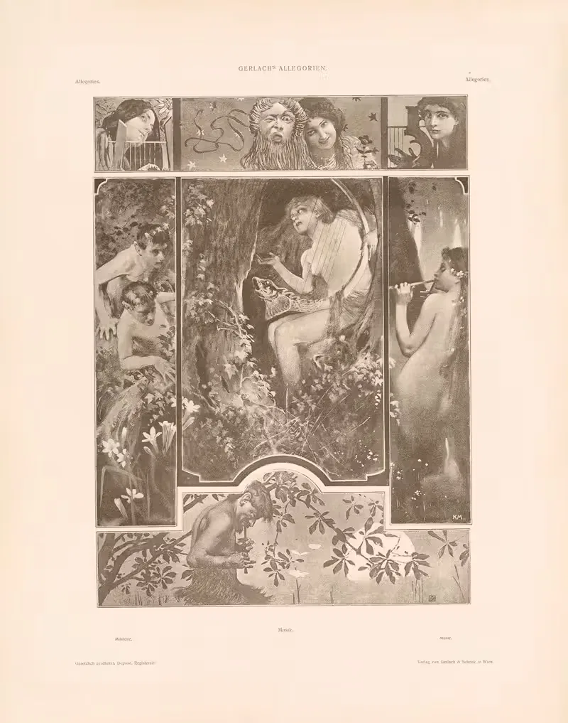 Allegorien, neue Folge Pl.045 — Martin Gerlach