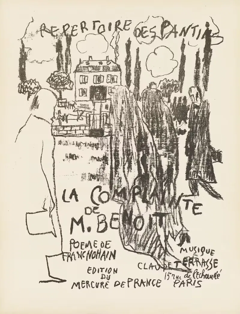Repertoire des pantins Pl.8 — Pierre Bonnard