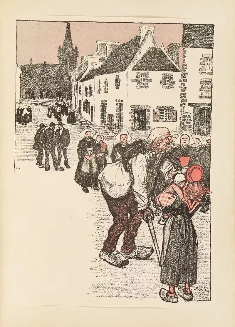 Старик by Теофиль Александр Стенлен, 1912 — digital art print download
