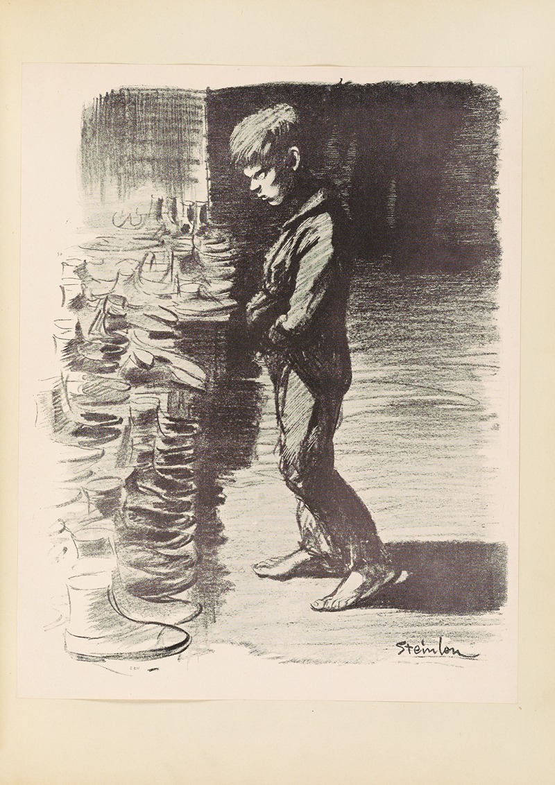 Вор by Теофиль Александр Стенлен, 1912 — digital art print download