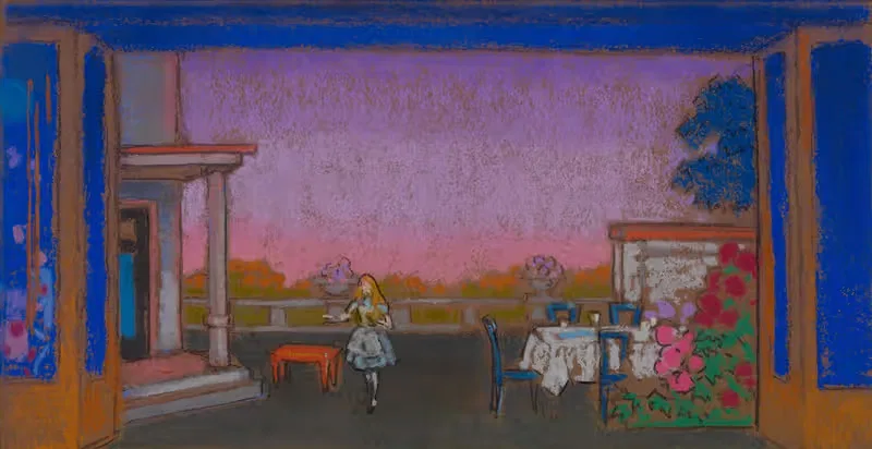 Сад мартовского зайца by Уильям Пенхэллоу Хендерсон, 1915 — digital art print download