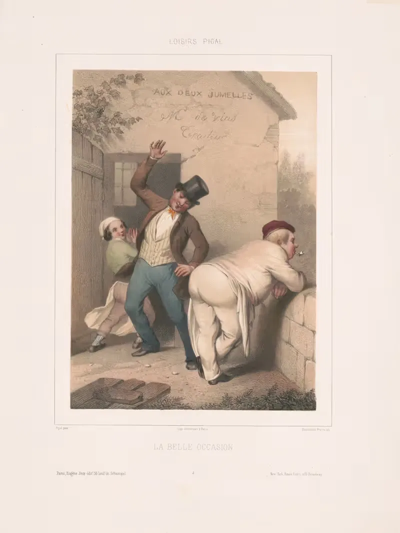 Прекрасная возможность by Эдм Жан Пигаль, 1852 — digital art print download