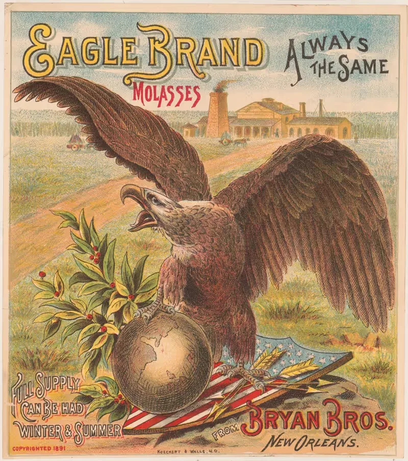 Eagle brand molasses. Bryan Bros. New Orleans — Koeckert & Walle