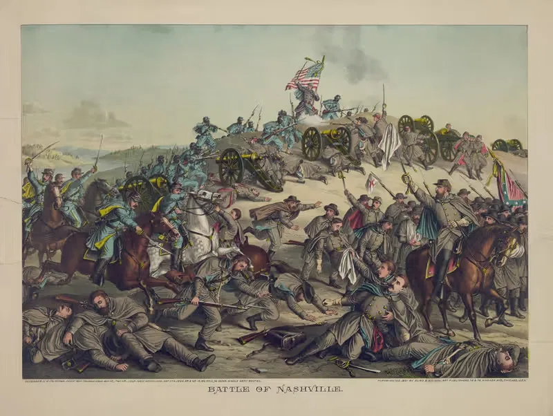 Battle of Nashville — Kurz & Allison