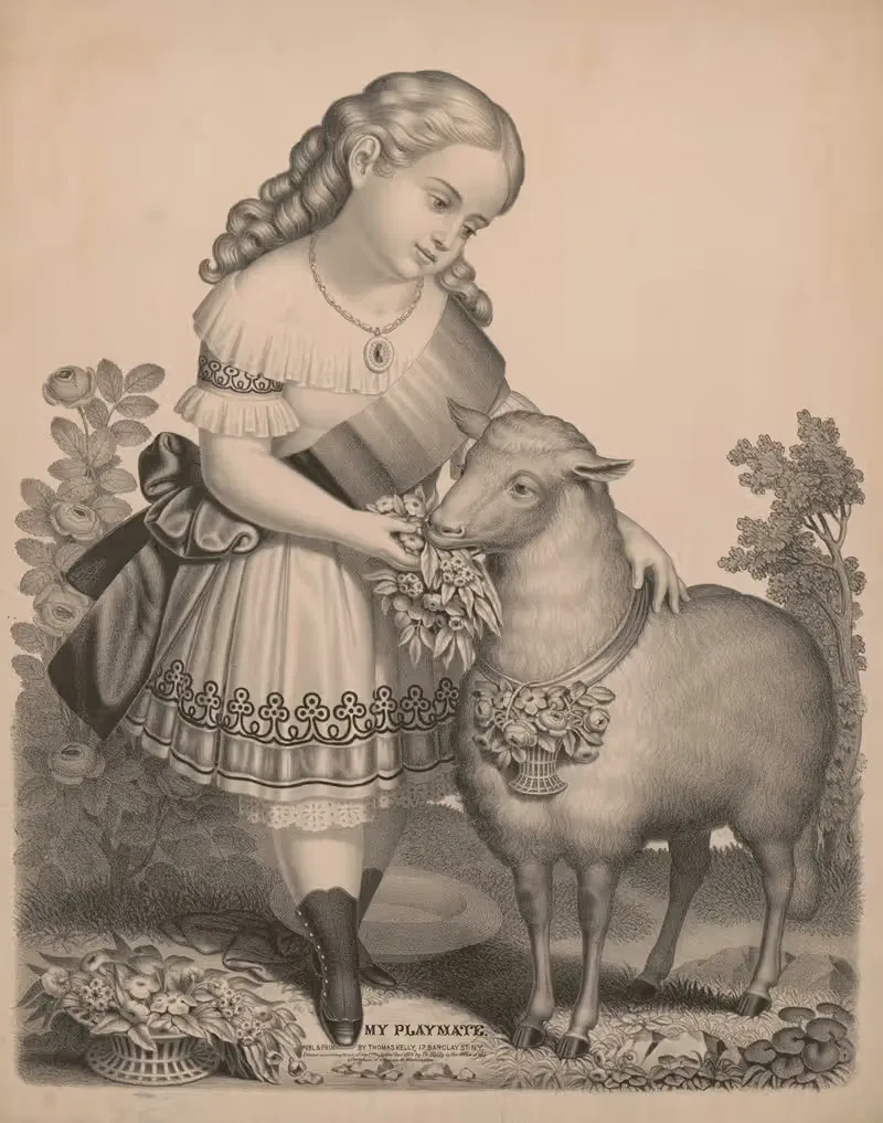 Мой приятель by Томас Келли, 1874 — digital art print download