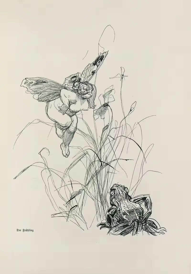 Эскизная книга by Генрих Клей, 1909 — digital art print download