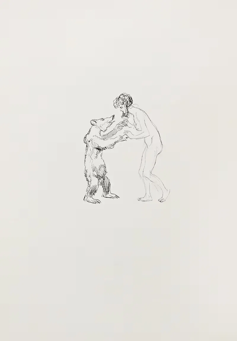 Эскизный альбом Пл.062 by Генрих Клей, 1909 — digital art print download