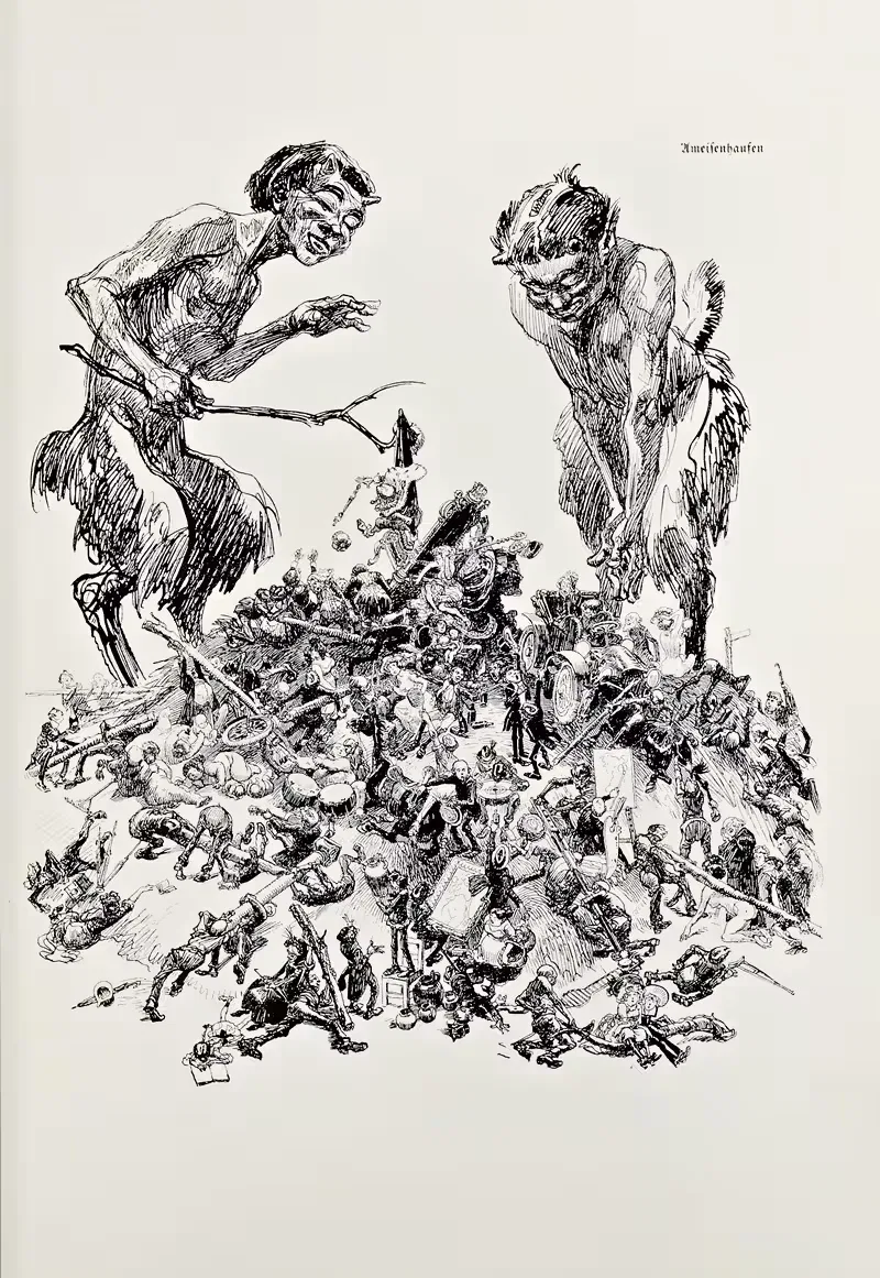 Эскизный альбом Пл.063 by Генрих Клей, 1909 — digital art print download
