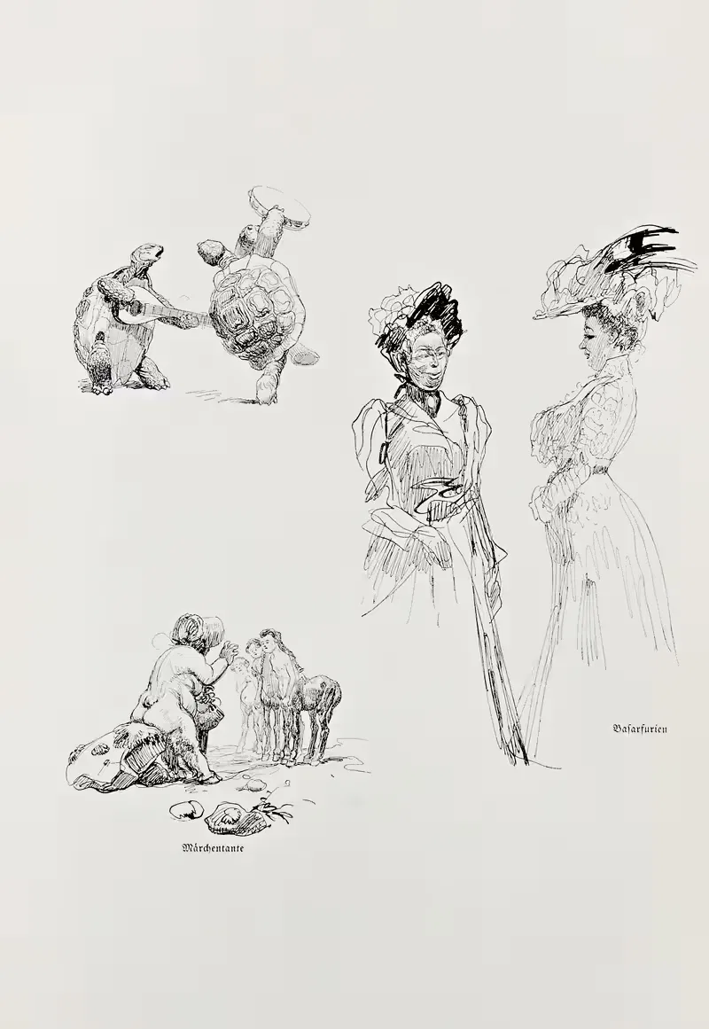 Альбом эскизов, Пл.068 by Генрих Клей, 1909 — digital art print download