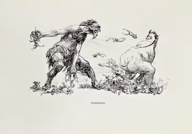 Skizzenbuch Pl.069 by Генрих Клей, 1909 — digital art print download