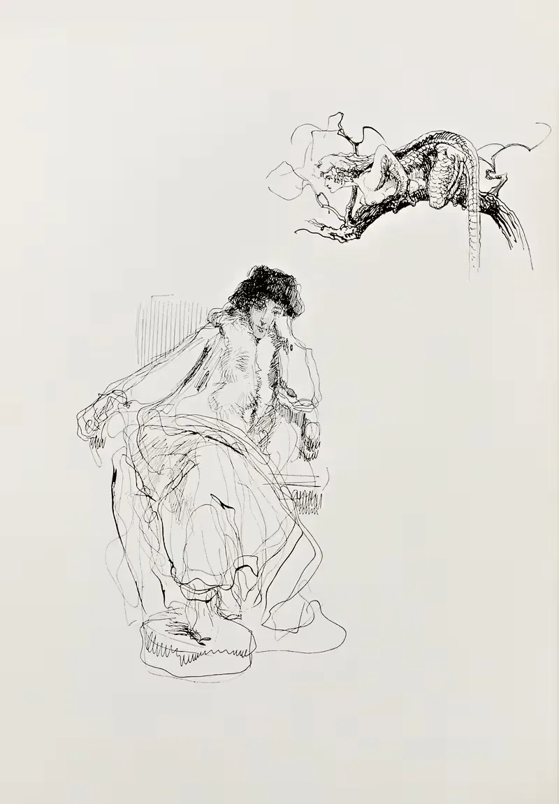 Эскизная книга Пл.070 by Генрих Клей, 1909 — digital art print download