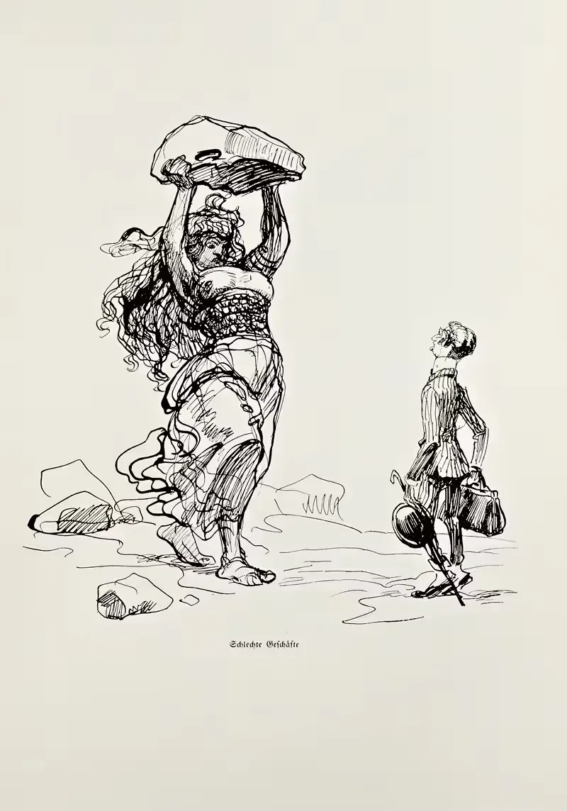 Эскизник Пл.071 by Генрих Клей, 1909 — digital art print download