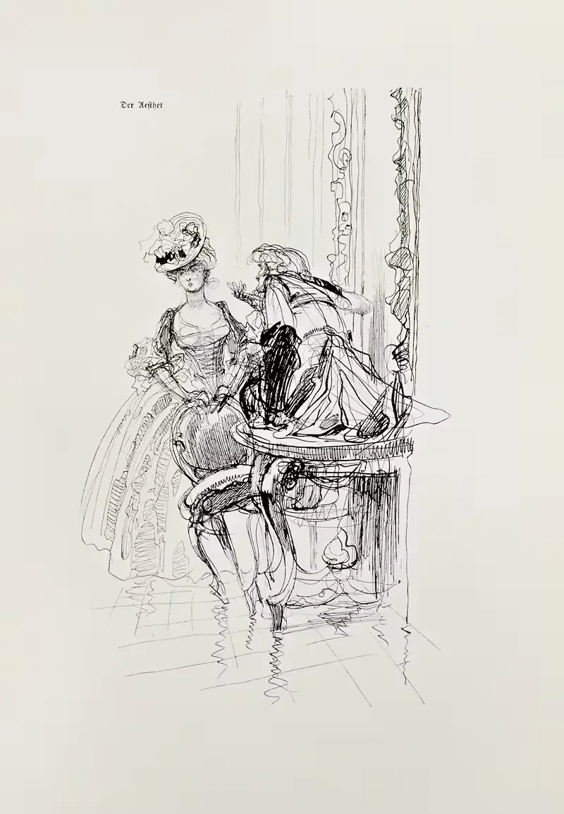 Альбом эскизов пл. 073 by Генрих Клей, 1909 — digital art print download