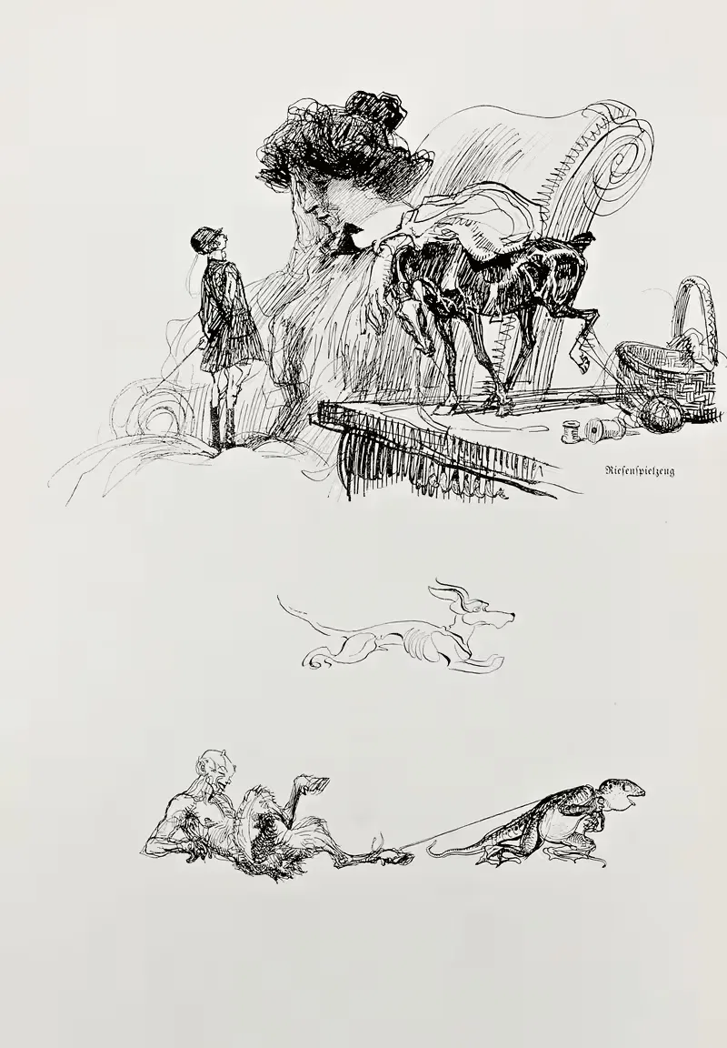 Эскизная книга Pl.082 by Генрих Клей, 1909 — digital art print download