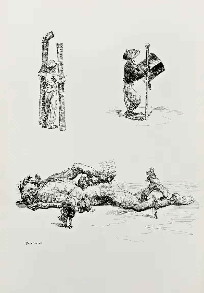 Эскизная книга Pl.084 by Генрих Клей, 1909 — digital art print download