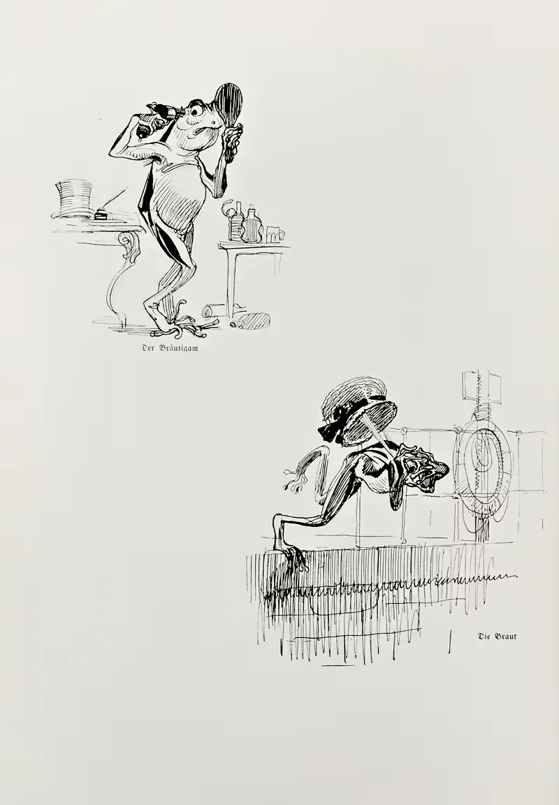 Эскизная книга Пл.096 by Генрих Клей, 1909 — digital art print download
