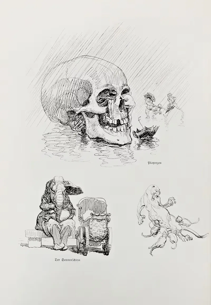 Эскизная книга, пл. 102 by Генрих Клей, 1909 — digital art print download